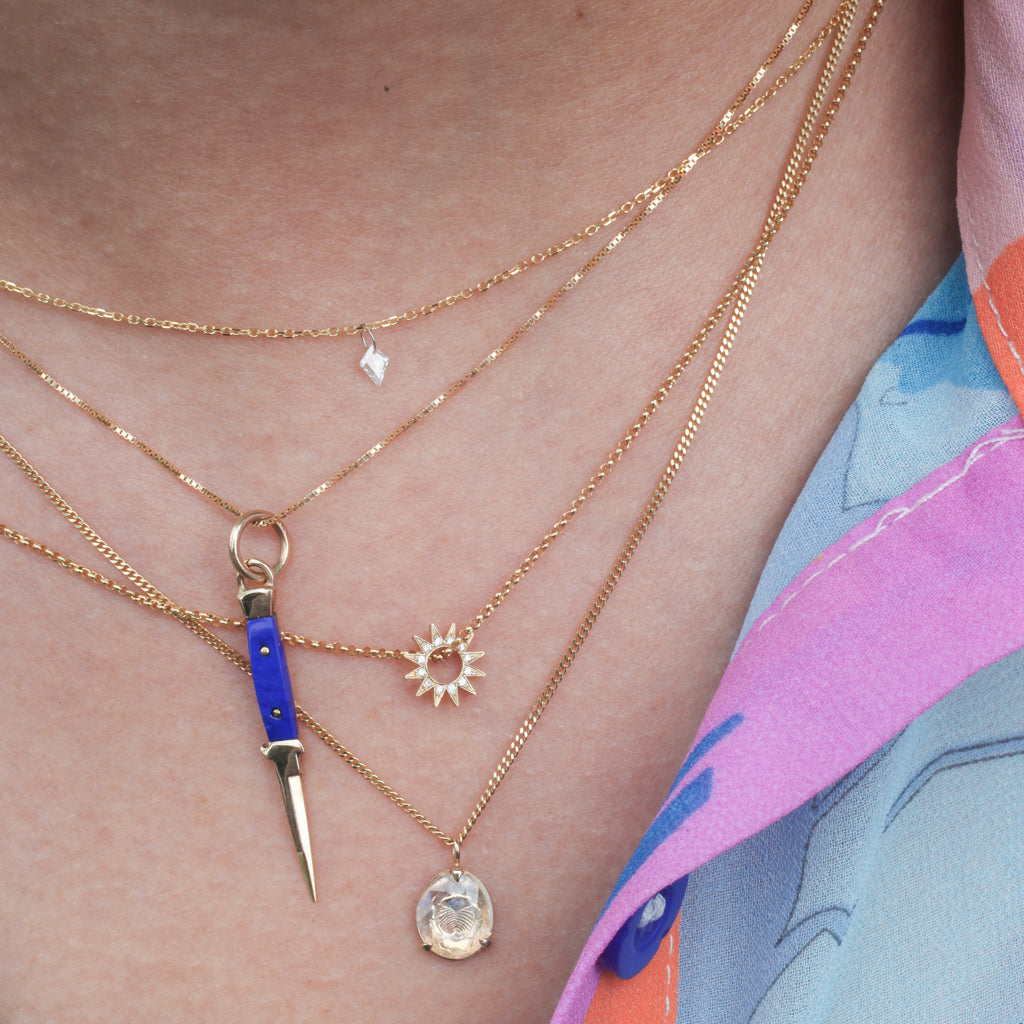 Kite Rien Necklace - Diamond