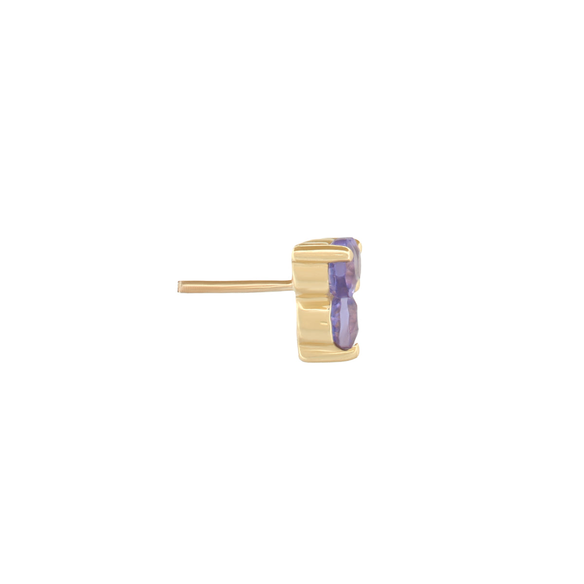 3 Gem Cluster - Colored Stone (2mm)