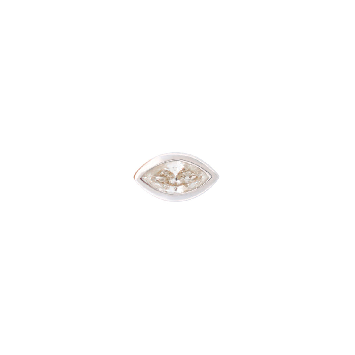 Littlest Evil Earring - White Diamond