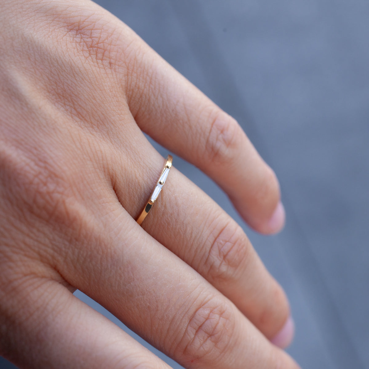 2-Stone Meridian Ring