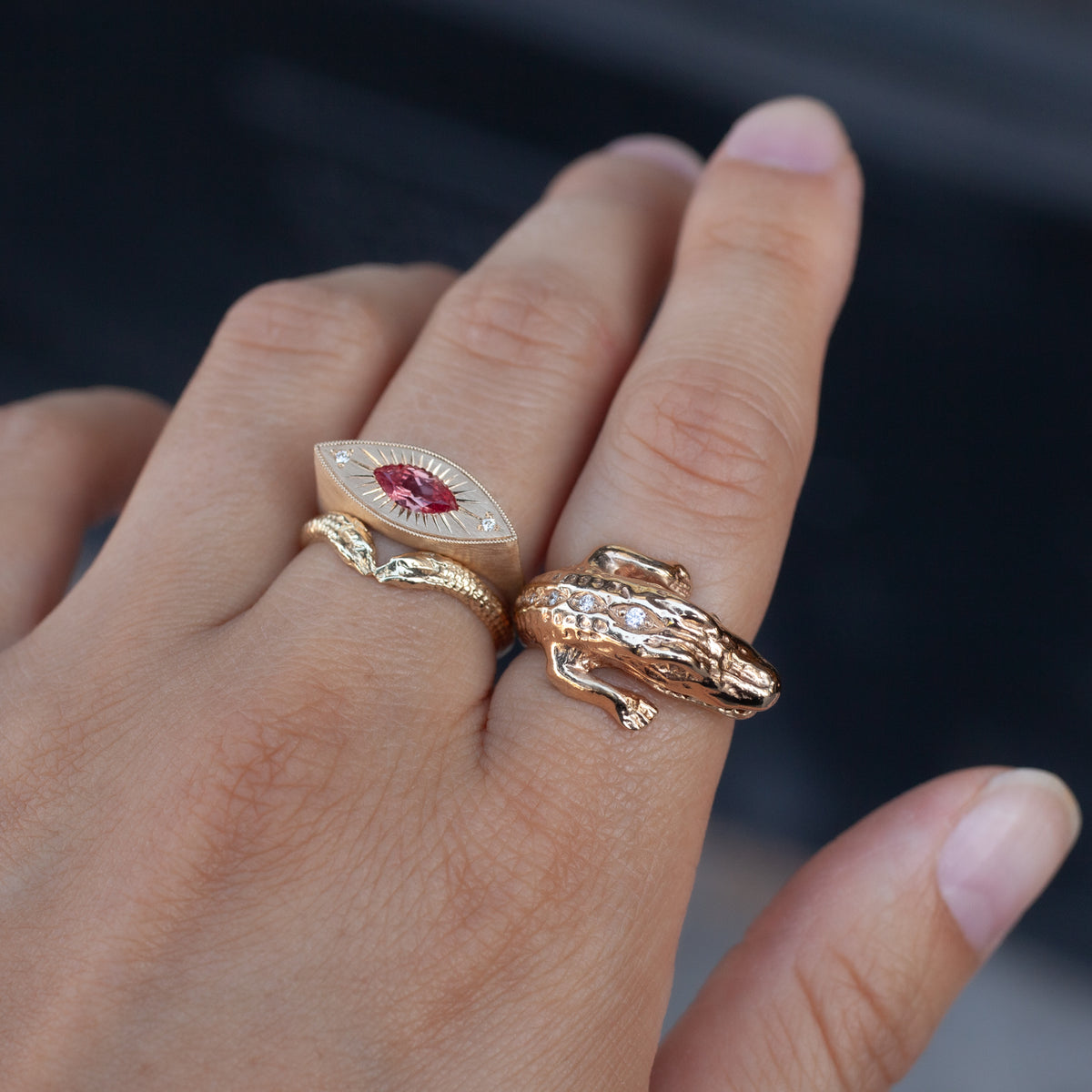 Alligator Ring