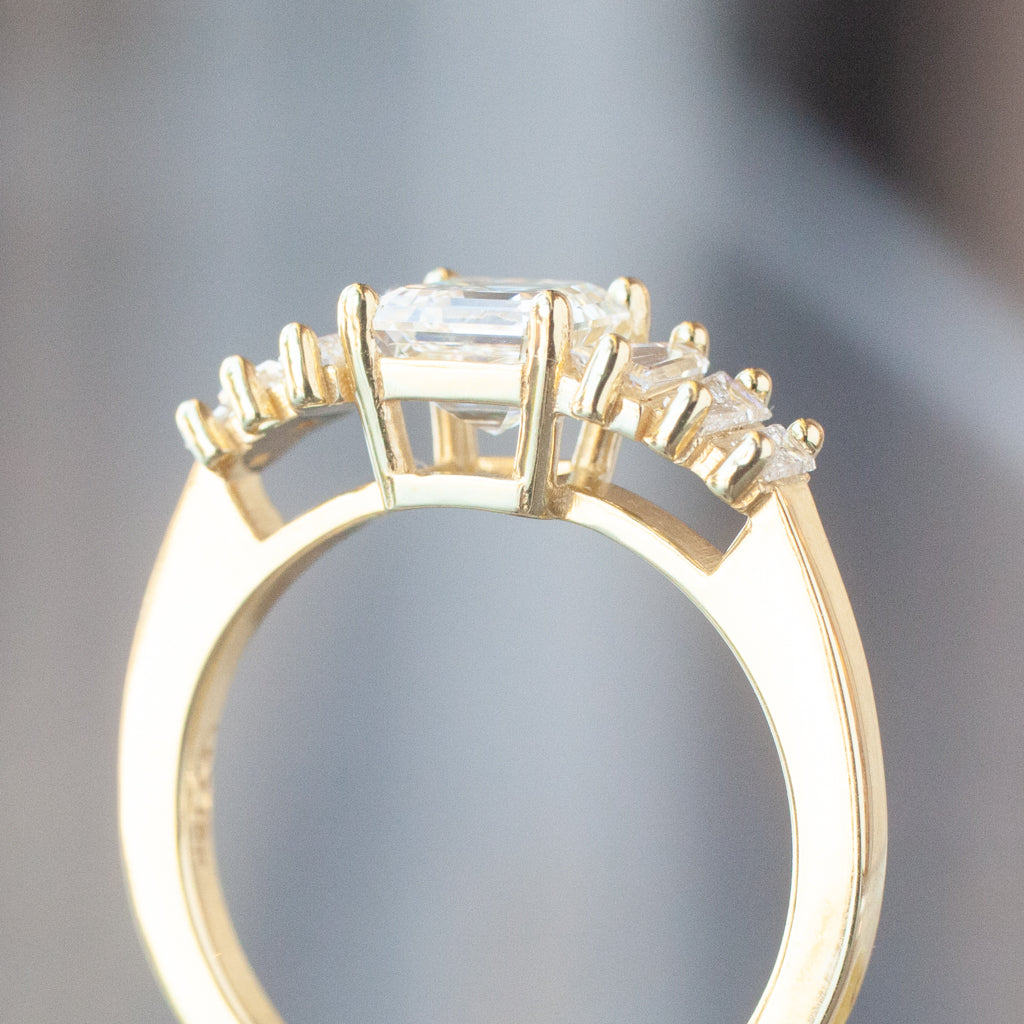 Calypso Ring - Asscher Cut Diamond (1.07ct)
