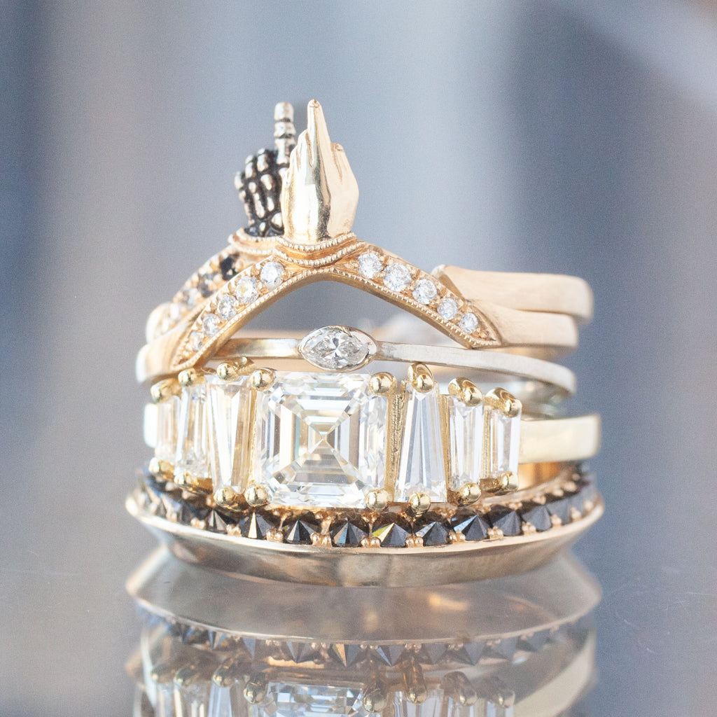 Calypso Ring - Asscher Cut Diamond (1.07ct)