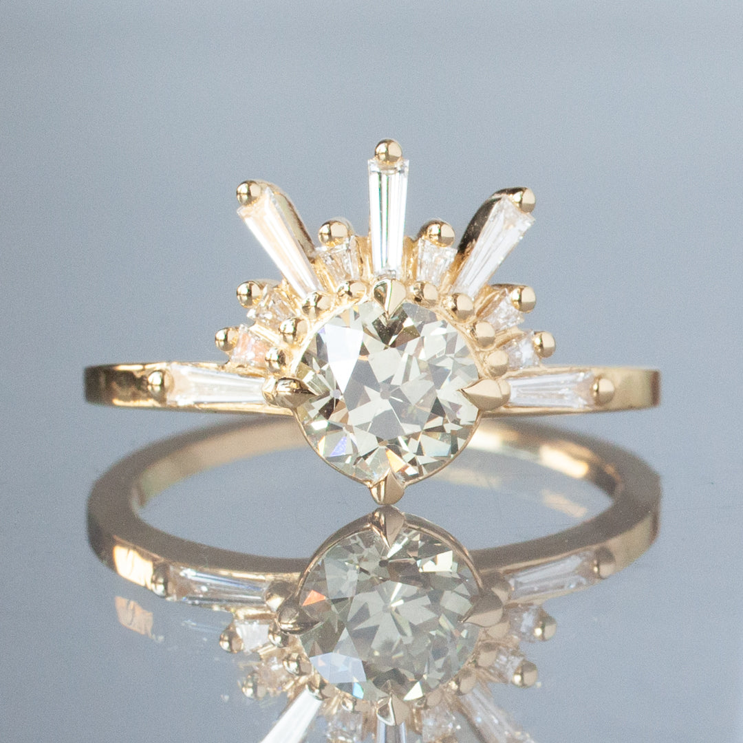 Classic Demi Feu - Sunshine Old European Diamond (0.89ct)