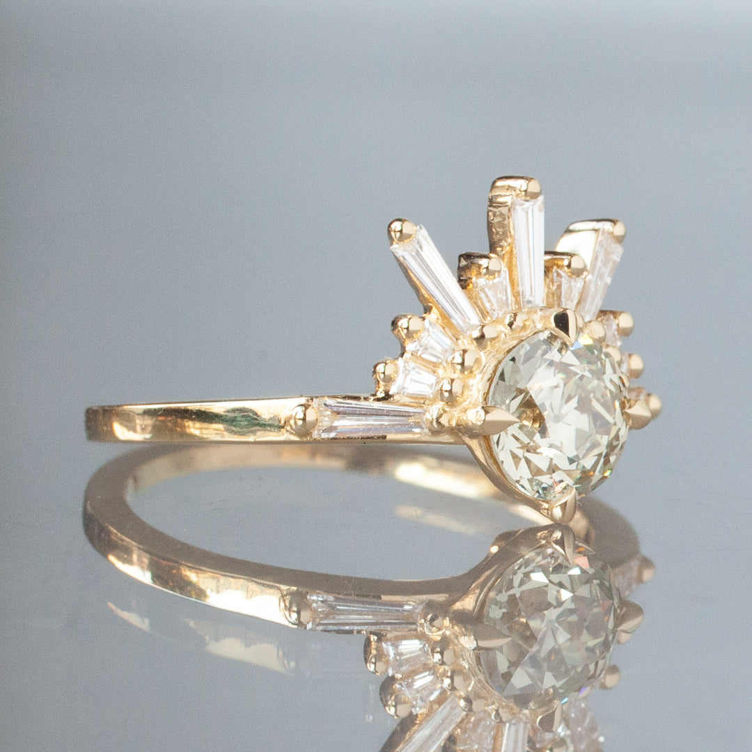 Classic Demi Feu - Sunshine Old European Diamond (0.89ct)