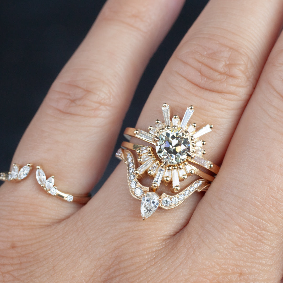 Classic Demi Feu - Sunshine Old European Diamond (0.89ct)