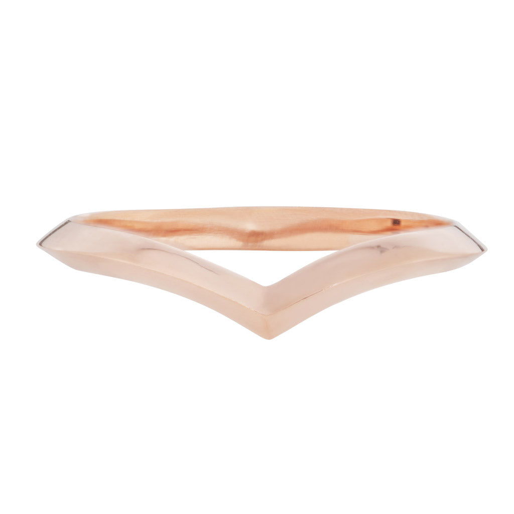 Knife Edge Hazeline Ring - Classic