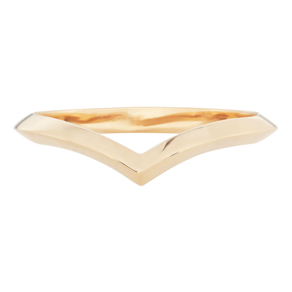 Knife Edge Hazeline Ring - Classic