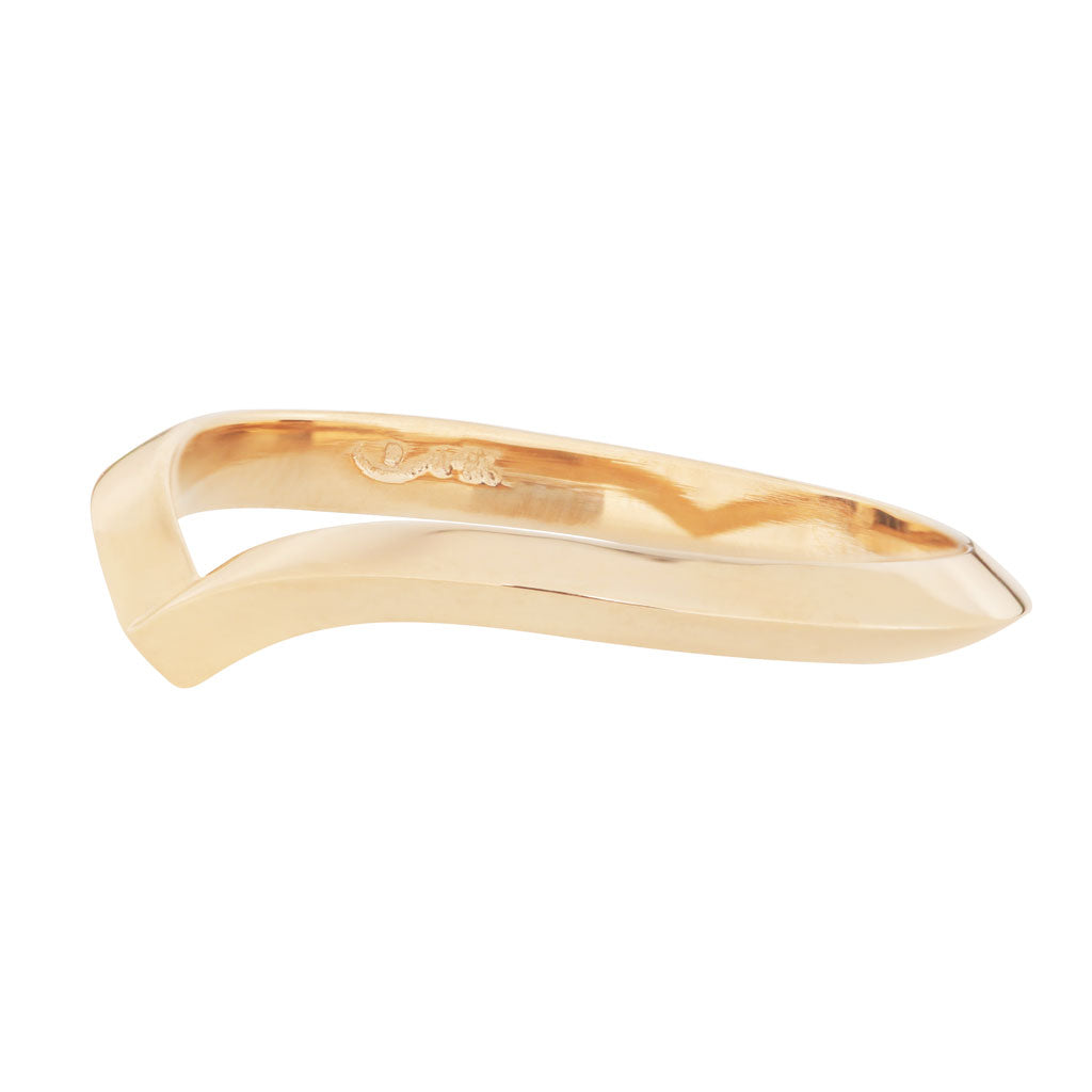 Knife Edge Hazeline Ring - Classic