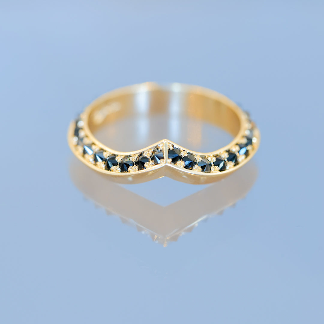 Knife Edge Hazeline Ring - Iron Maiden