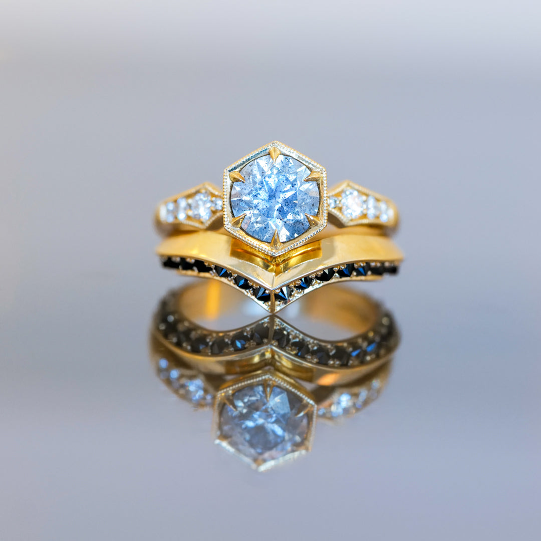 Knife Edge Hazeline Ring - Iron Maiden