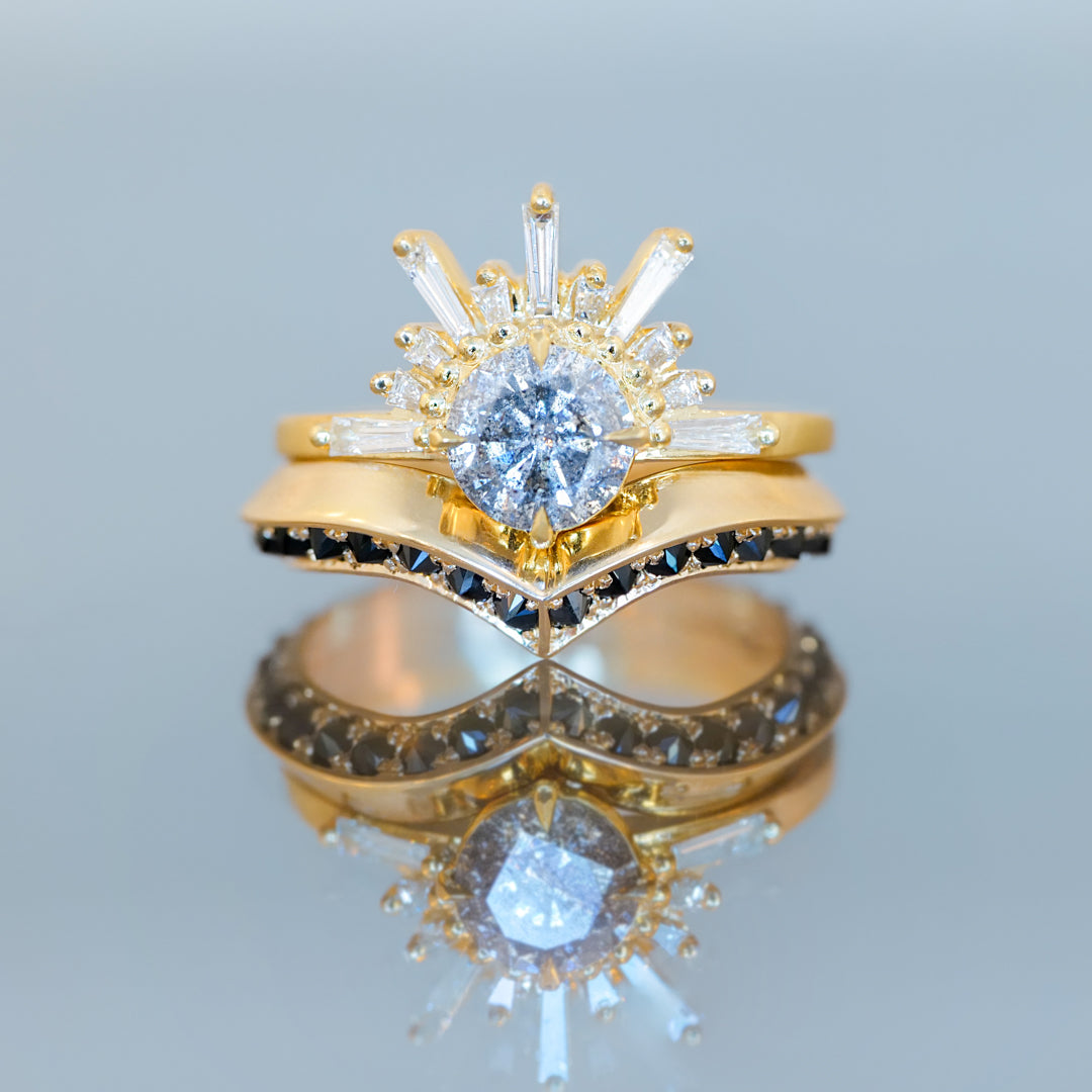 Knife Edge Hazeline Ring - Iron Maiden