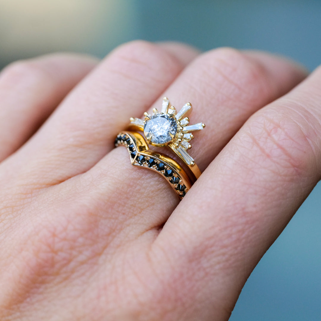 Knife Edge Hazeline Ring - Iron Maiden