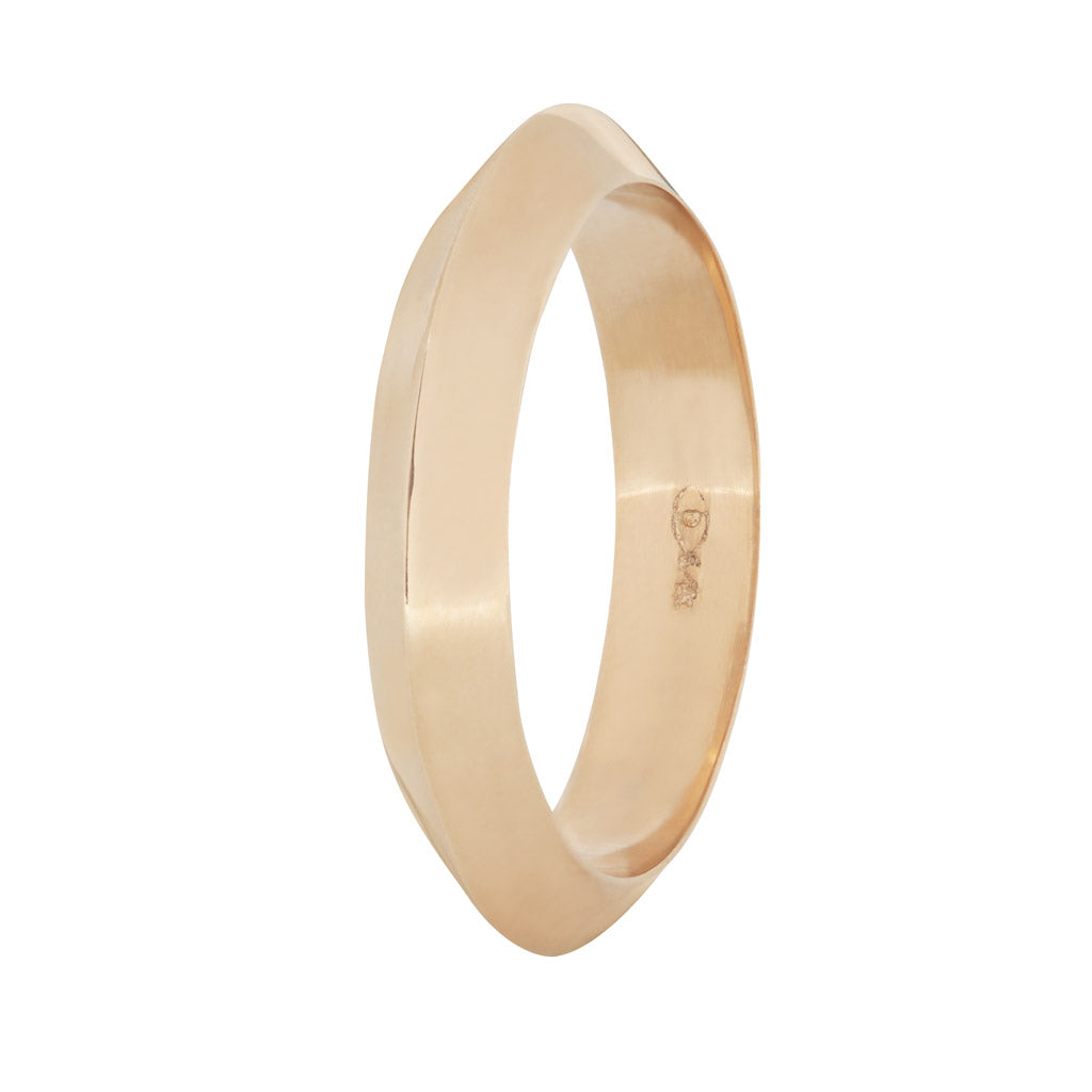Knife Edge Ring - Classic (4mm)