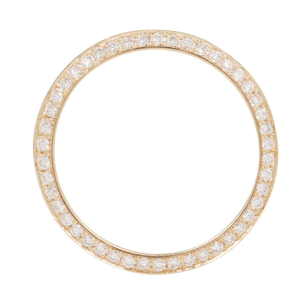 Petite Knife Edge Ring - Pavé (2mm)