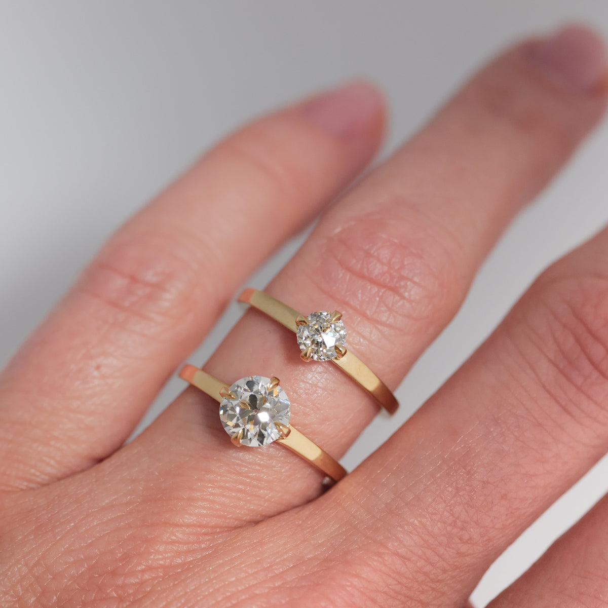 Penelope Ring - Antique Old European Diamond (1.32ct)
