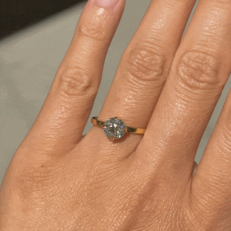 Penelope Ring - Antique Old European Diamond (1.32ct)