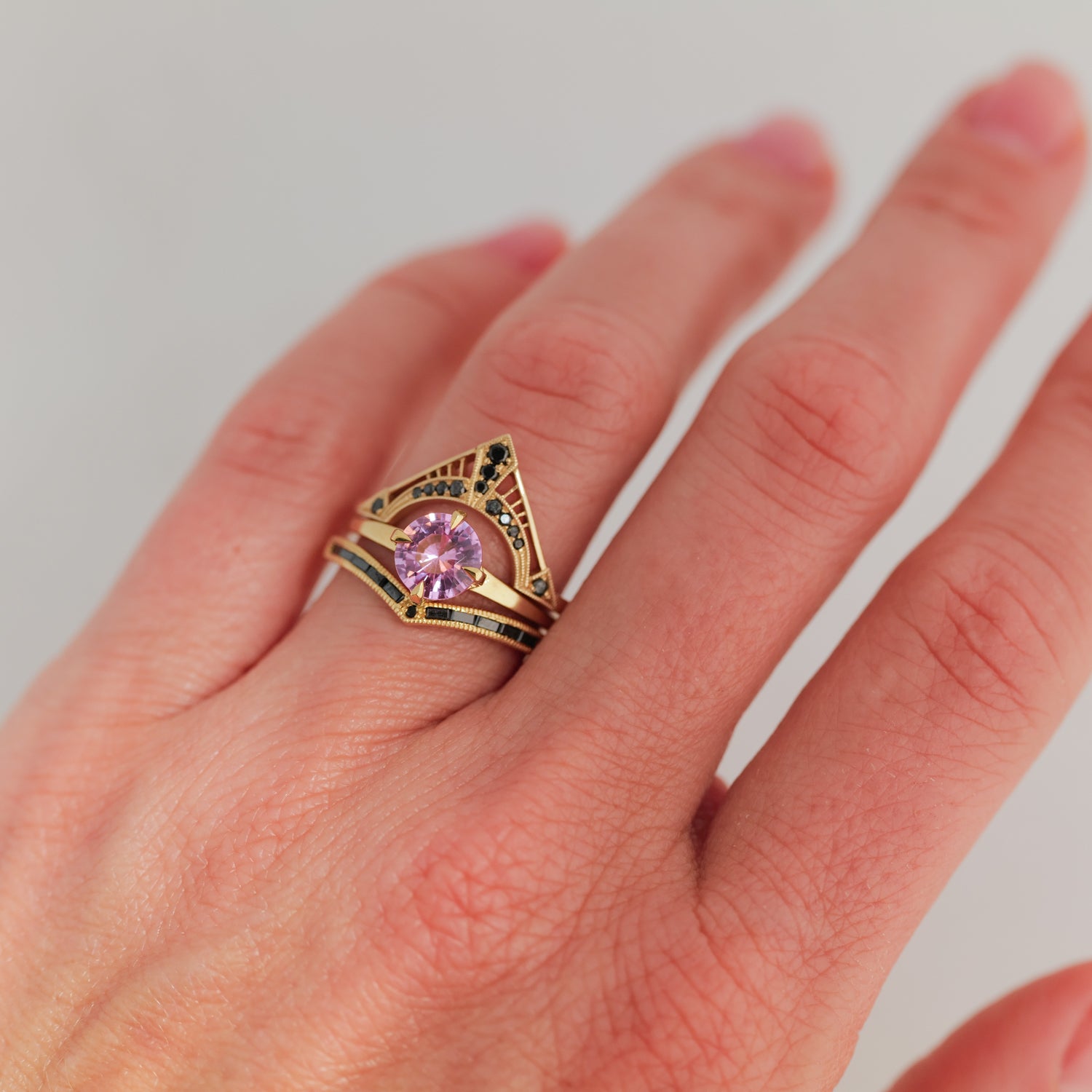 Classic Penelope Ring - Bubblegum Pink Sapphire (1.44ct)