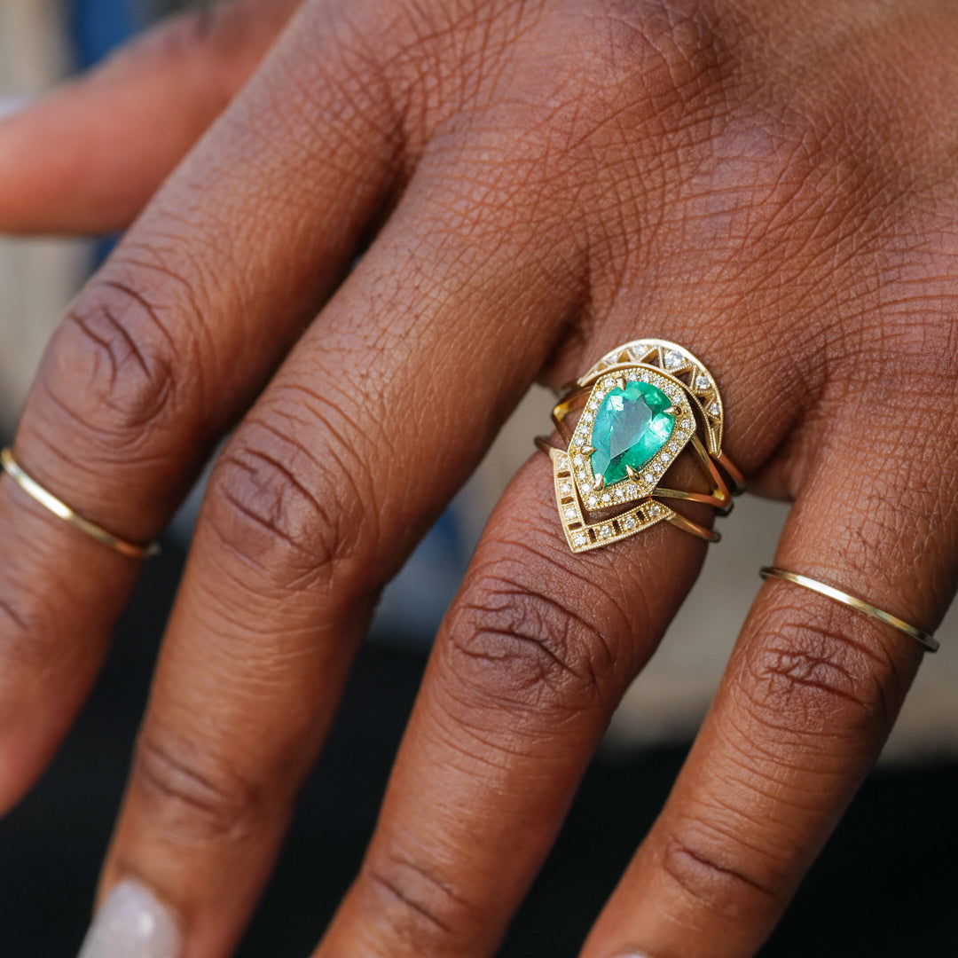 Phoebe Ring - Emerald (1.86ct)