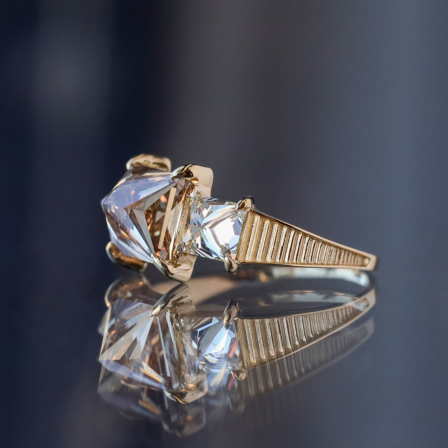 Super Grande Champagne Temple Ring