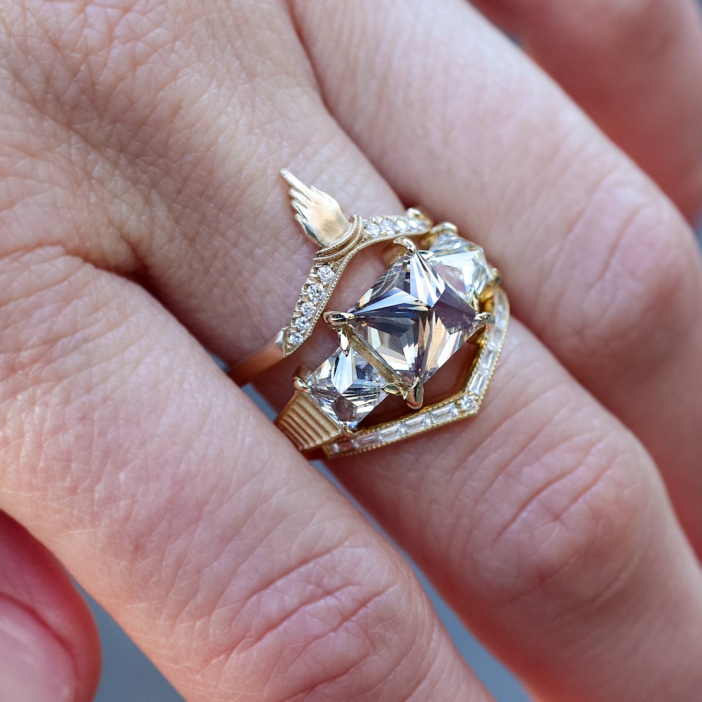 Super Grande Champagne Temple Ring