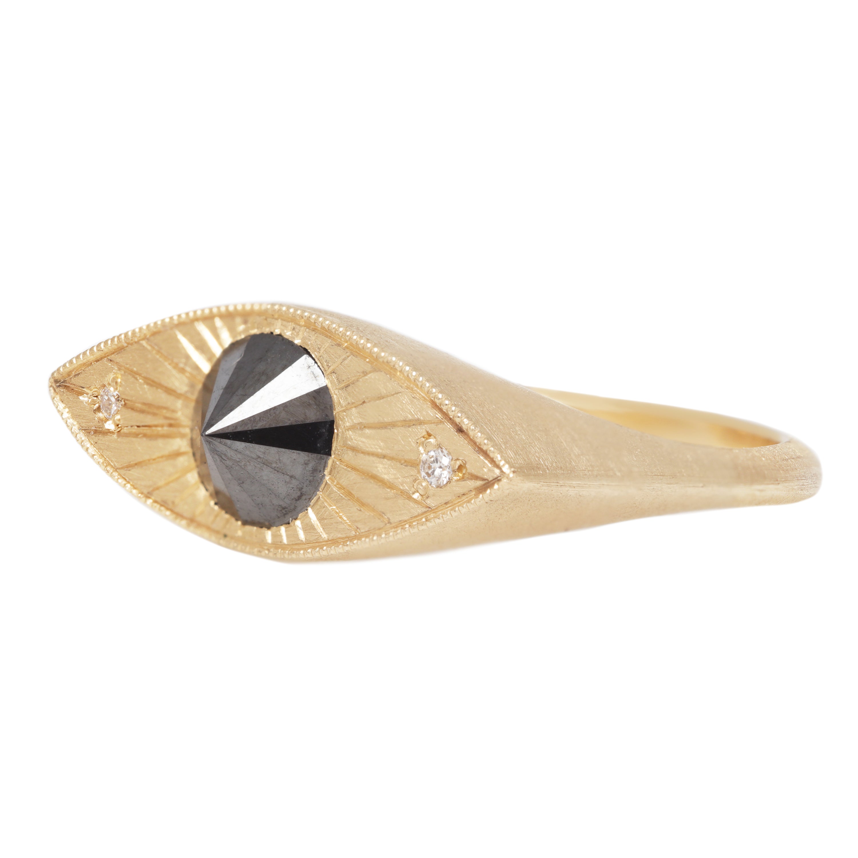 Third Eye Ring - Black Diamond