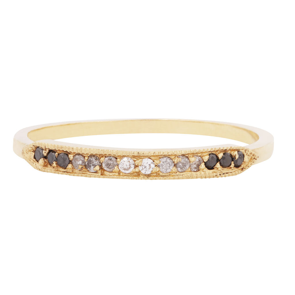 Tuile Pavé Ring - Ombre