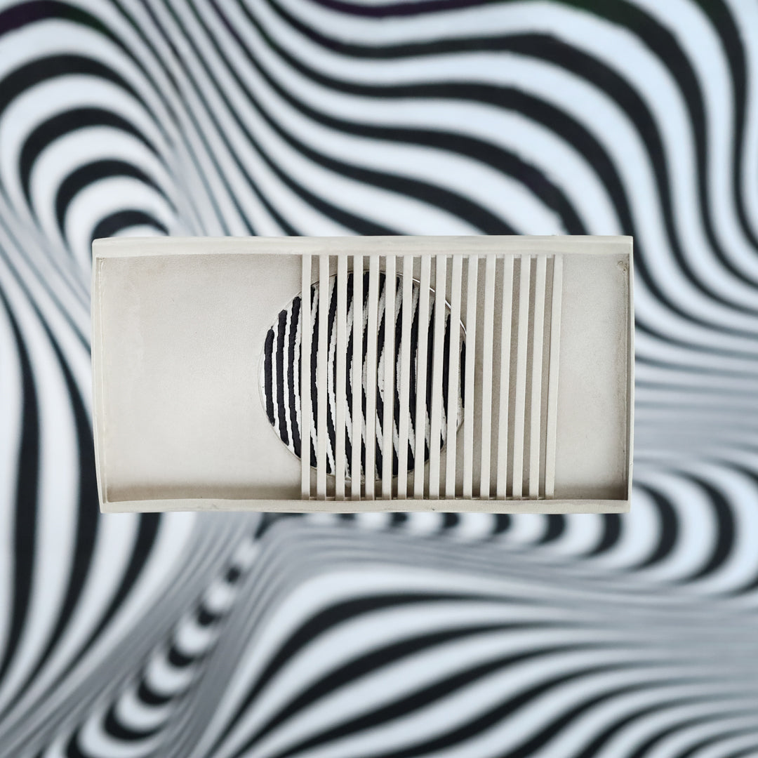 Moiré's Illusion Brooch