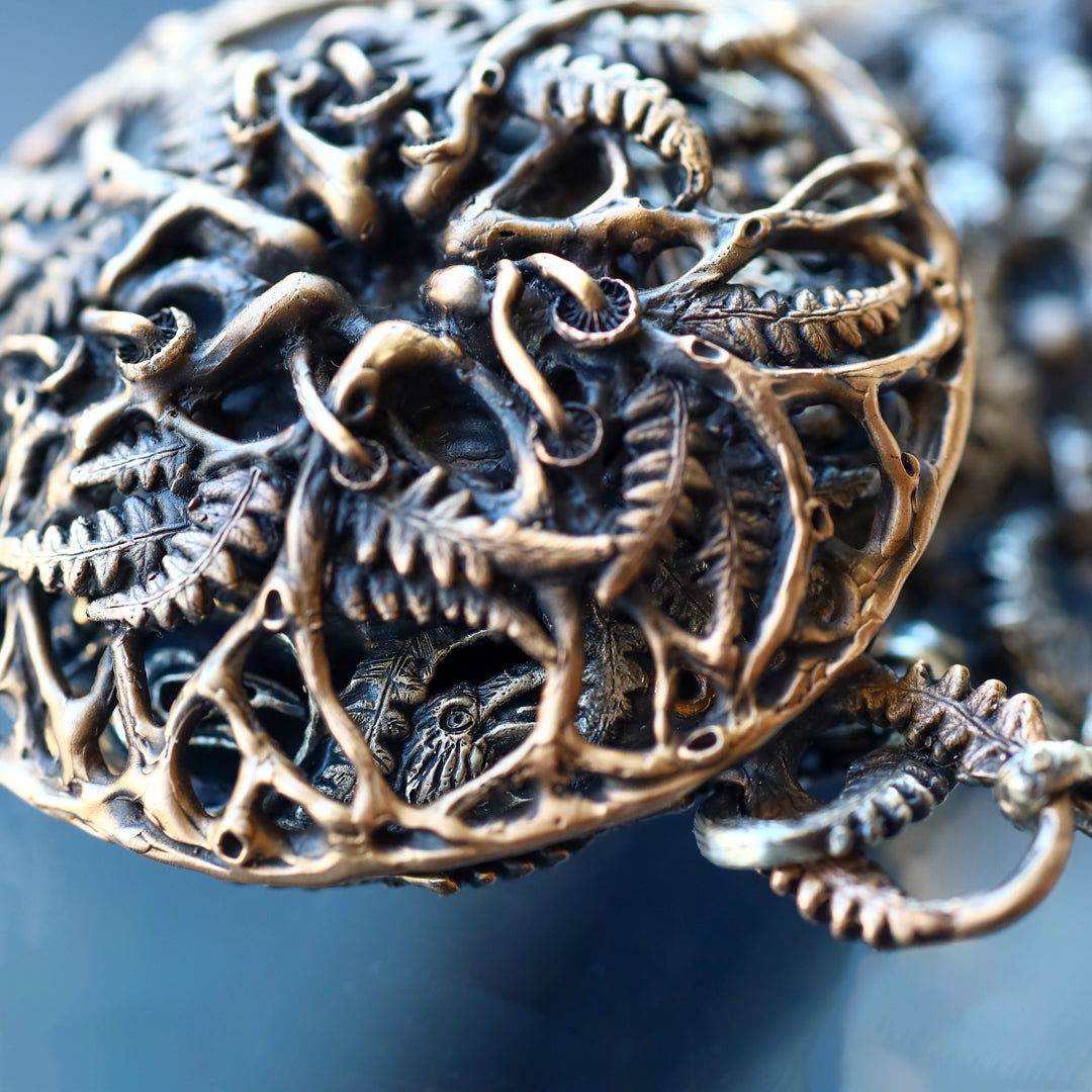 Dark Forest Timepiece Necklace
