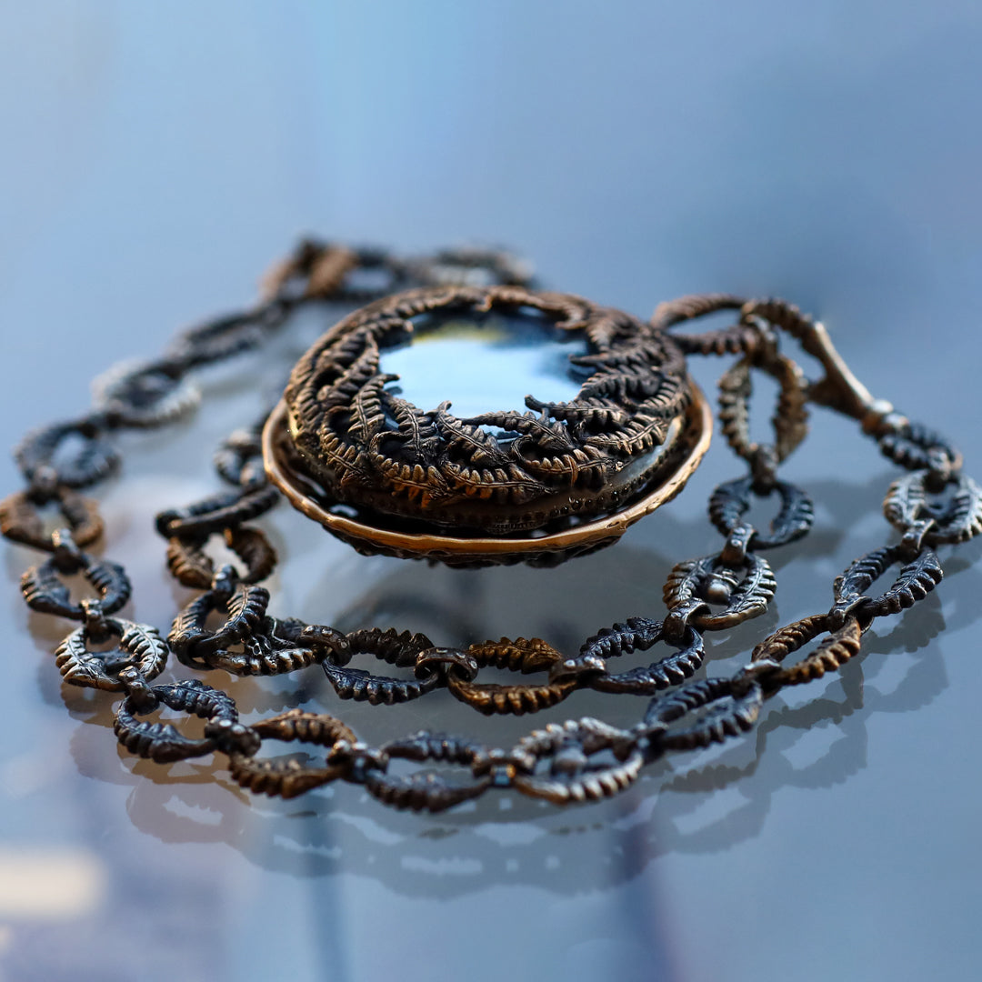Dark Forest Timepiece Necklace