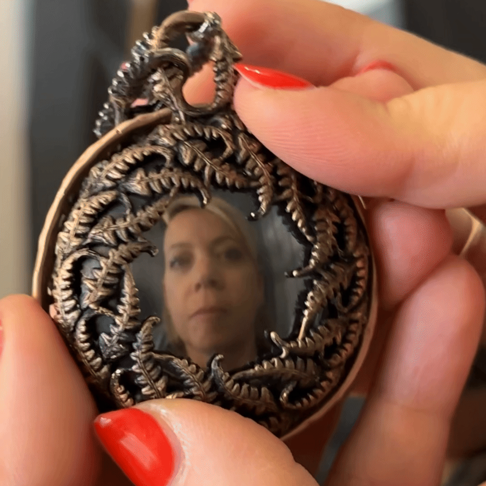 Dark Forest Timepiece Necklace