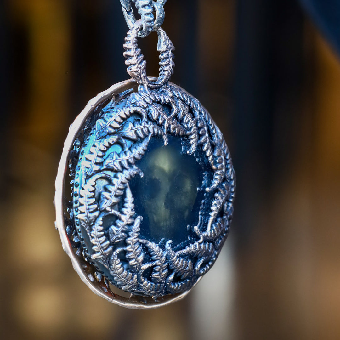 Dark Forest Timepiece Necklace