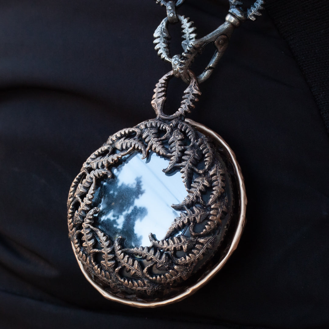 Dark Forest Timepiece Necklace