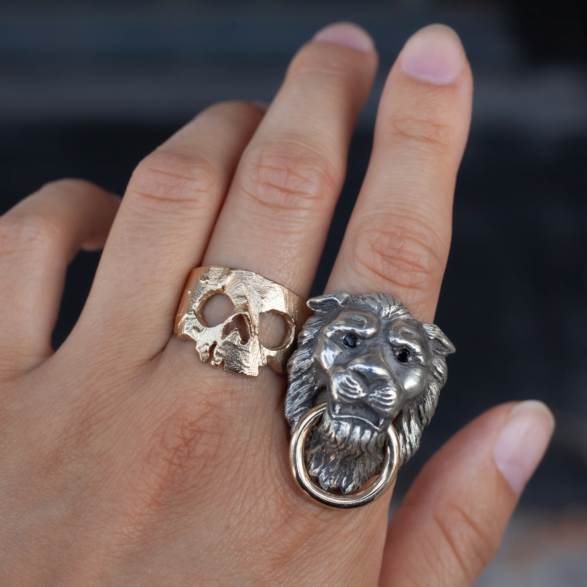 Nekrokefali Ring (G)