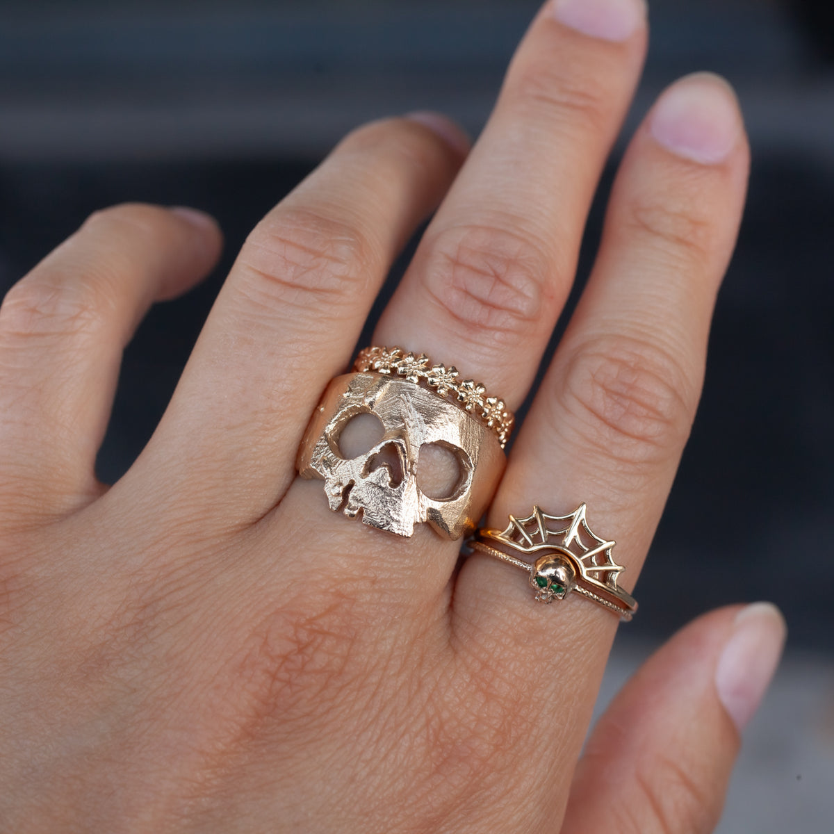 Nekrokefali Ring (G)