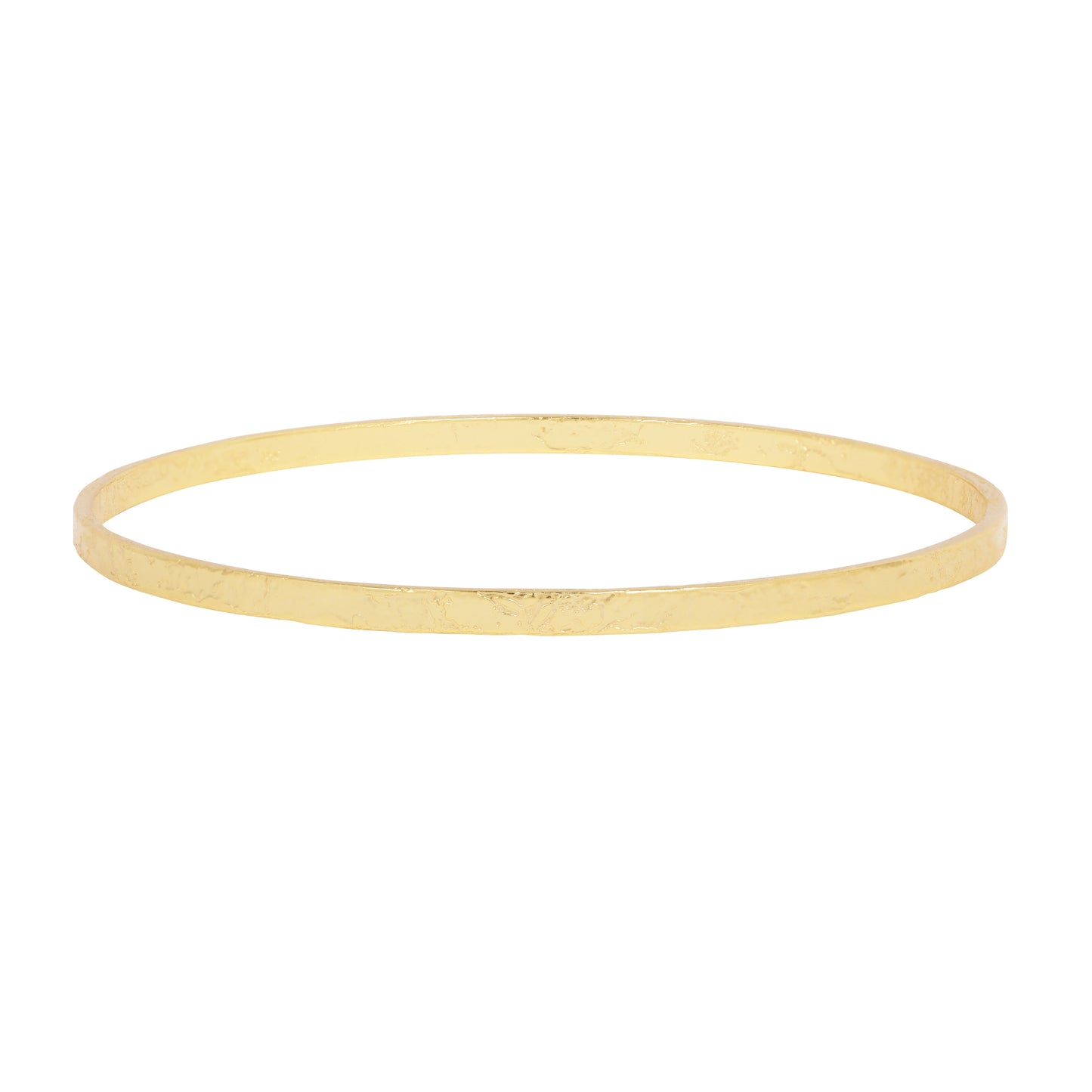 Alice Thin Acid-Etched Bangle