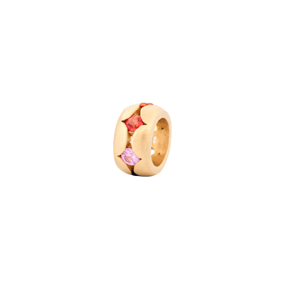 Rainbow Scallop Charm
