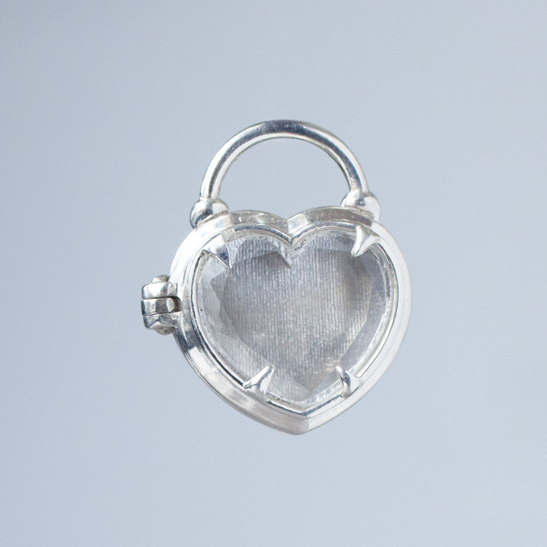 Crystal Heart Locket