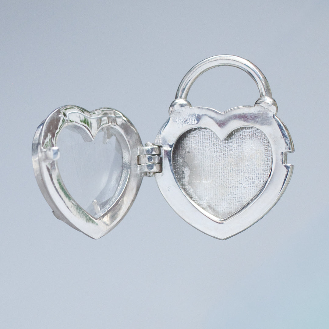 Crystal Heart Locket
