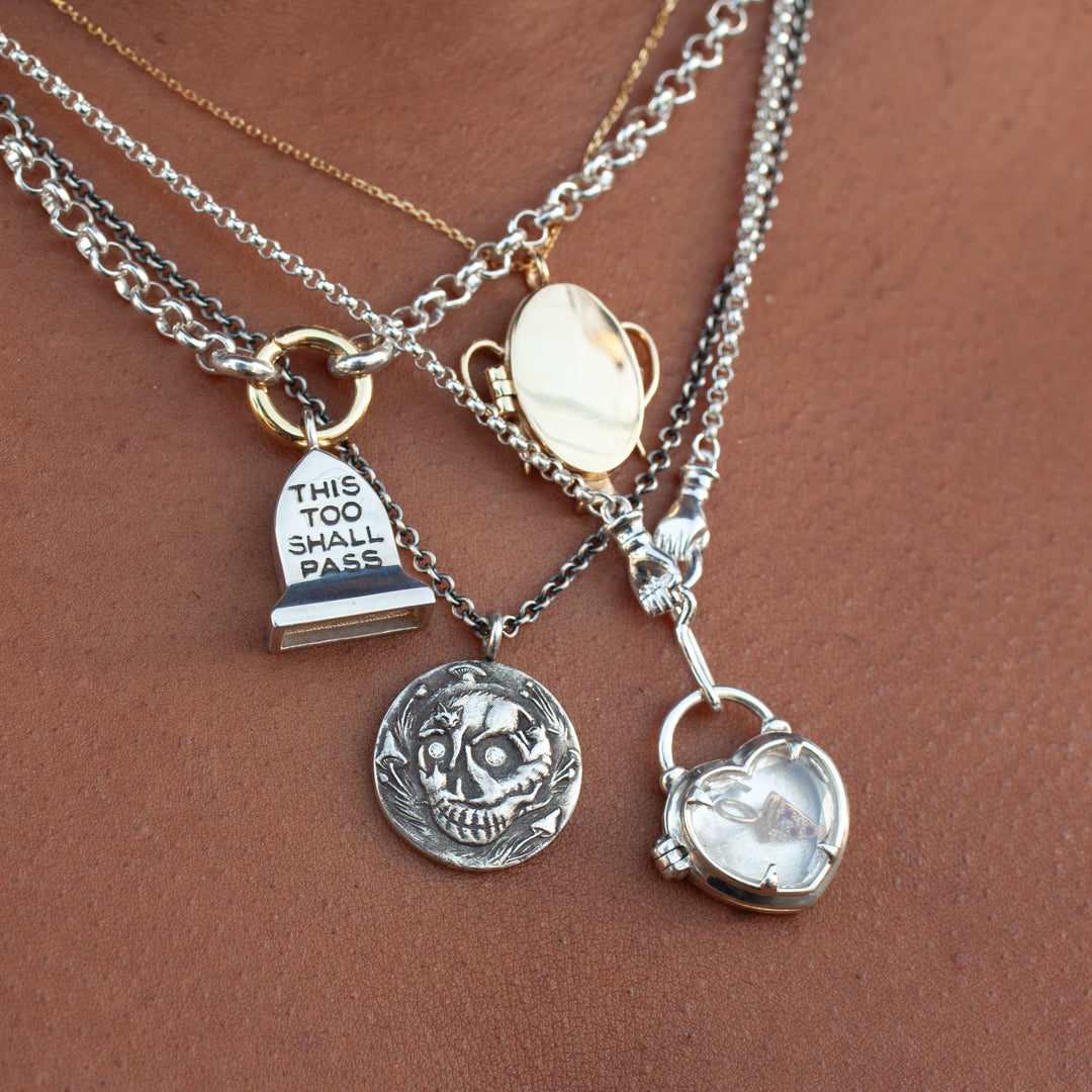 Crystal Heart Locket