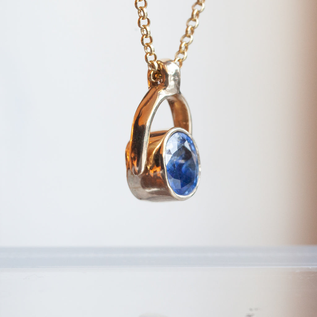 Secret Skull Spinner Necklace