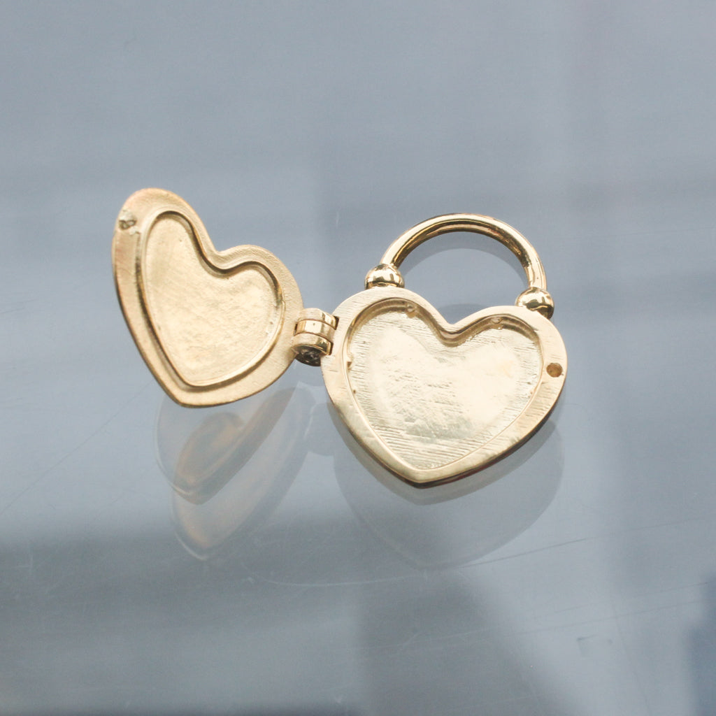 Flat Heart Locket (S)