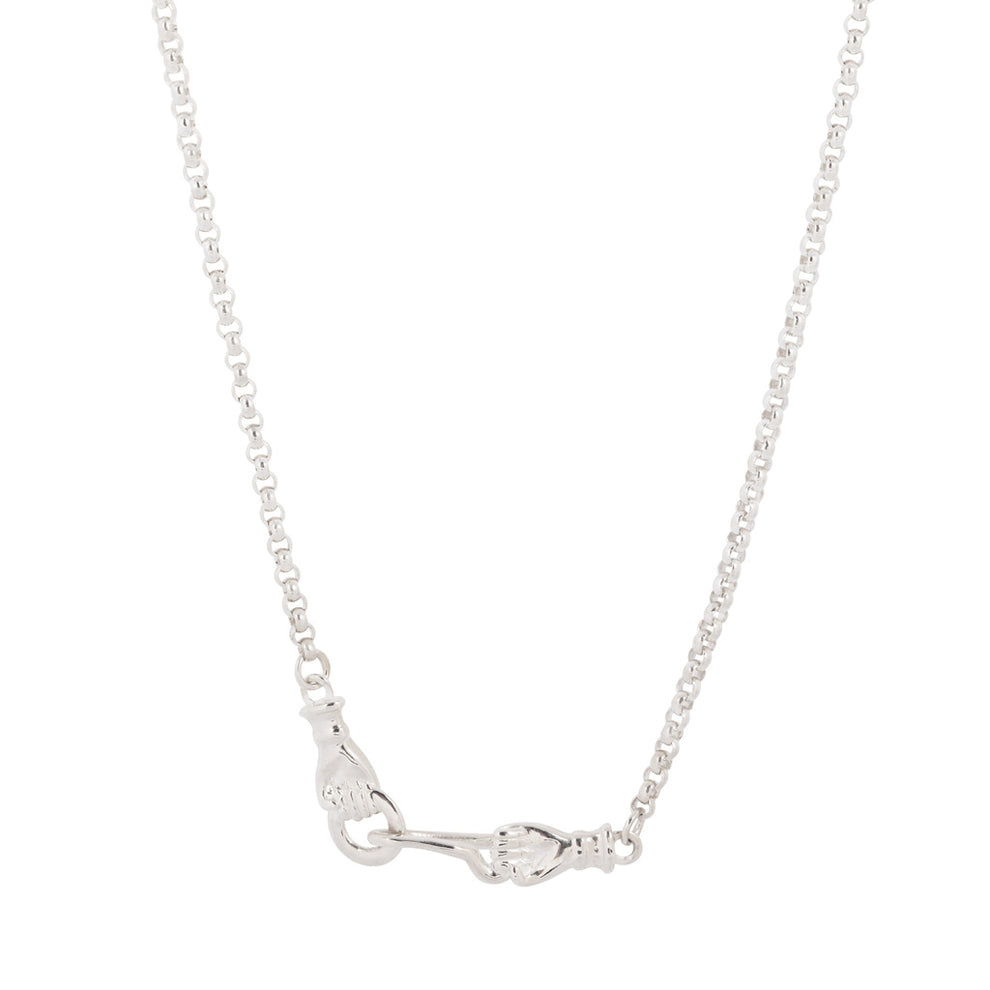 Elegant Moments chain and leather leash (OS) main image 0
