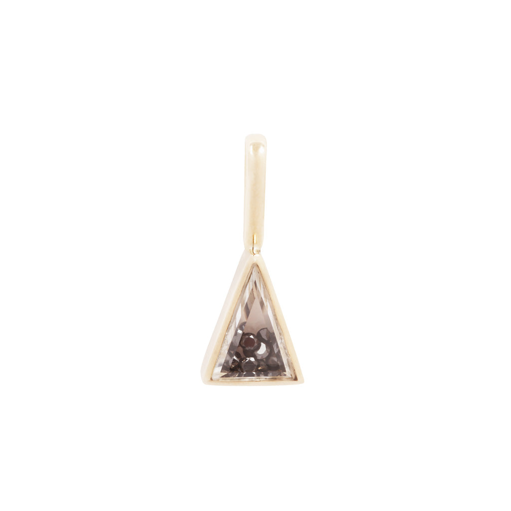 Triangle Shaker Charm