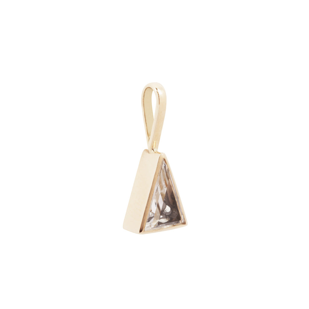 Triangle Shaker Charm