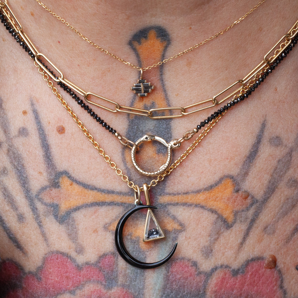 Triangle Shaker Charm