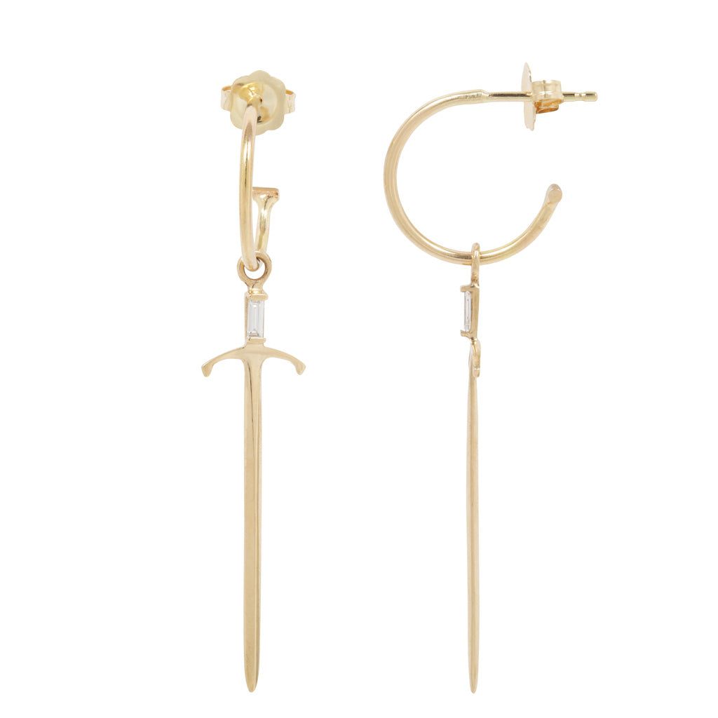 Baguette Broadsword Charm