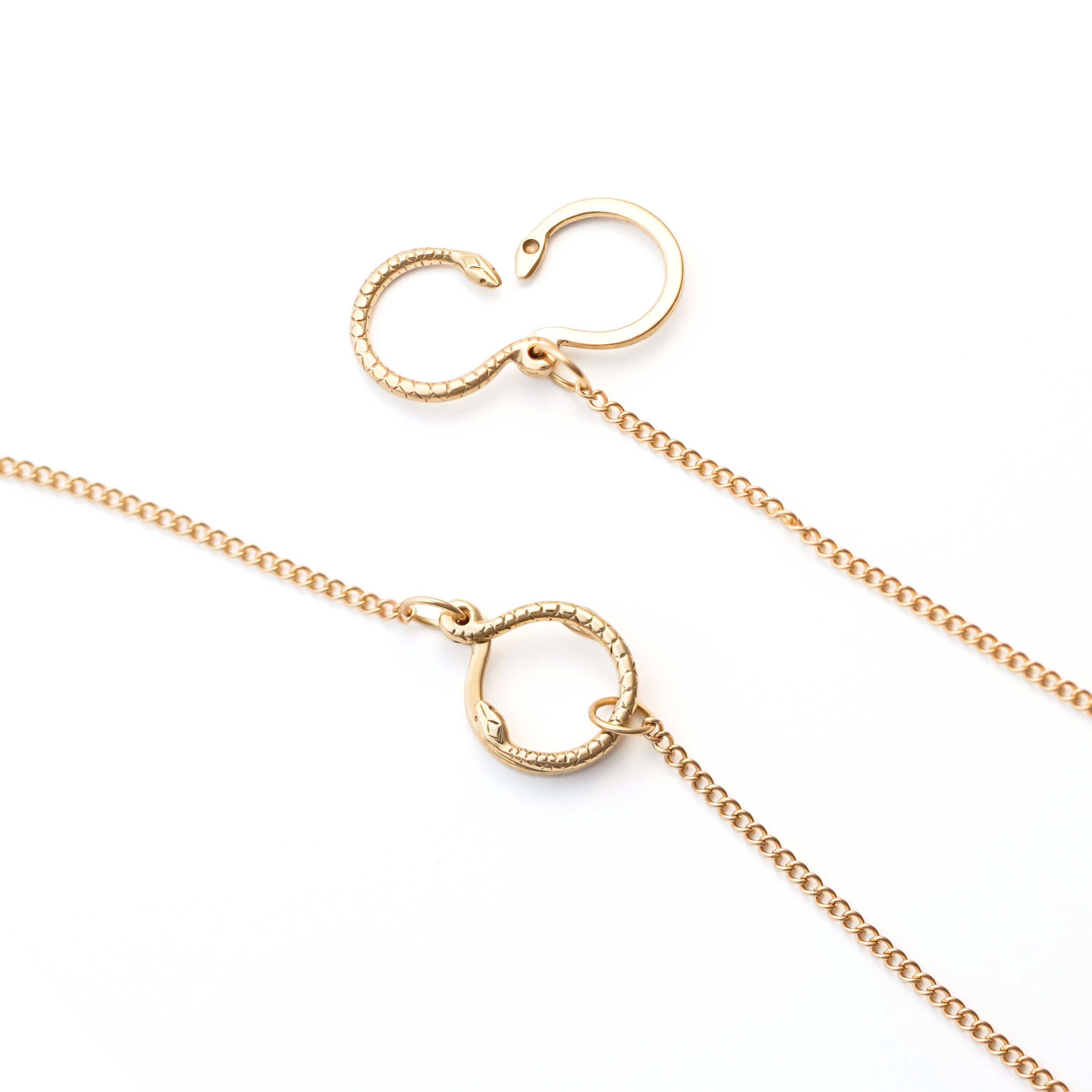 Snake Clasp Charm