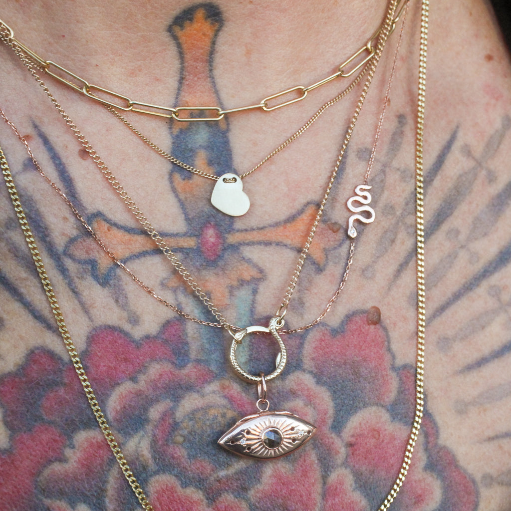 Snake Clasp Necklace