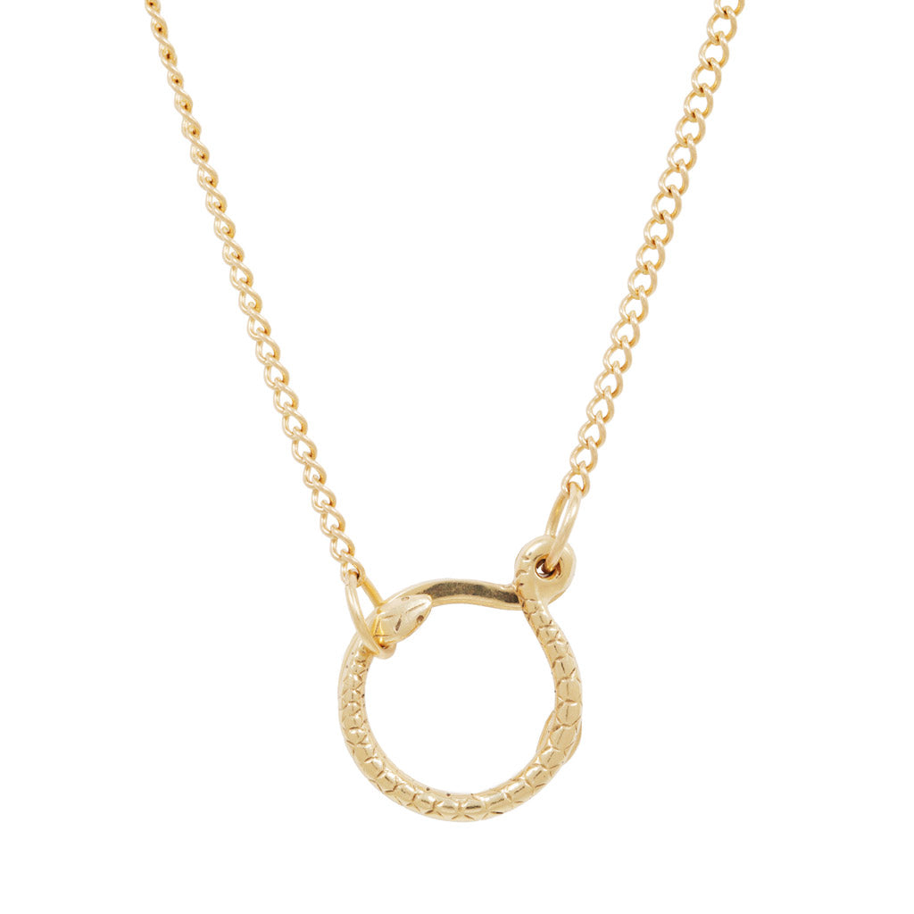 Snake Clasp Necklace